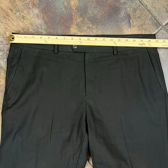 Apt. 9 Men’s Black Dressed Pants 36x32 - Picture 4 of 8